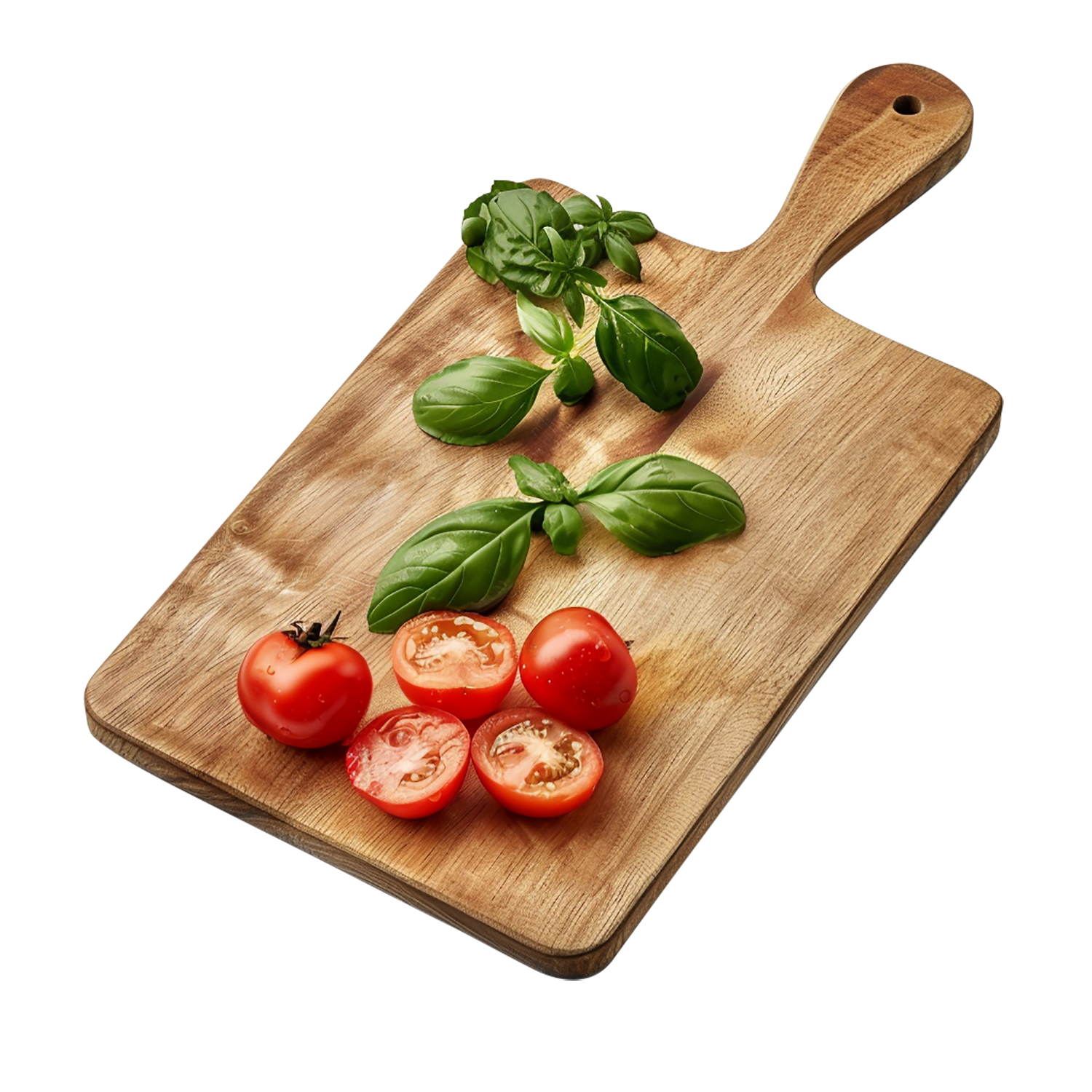 Tomatoes and Basil